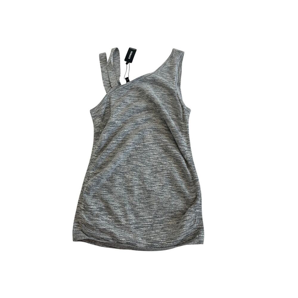 Express large strappy one shoulder sweater top shell SP2 2018